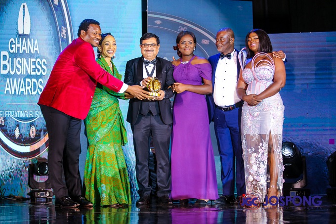 Jospong's Dr. Agyepong wins CEO of the Decade as company shines at Ghana Business Awards