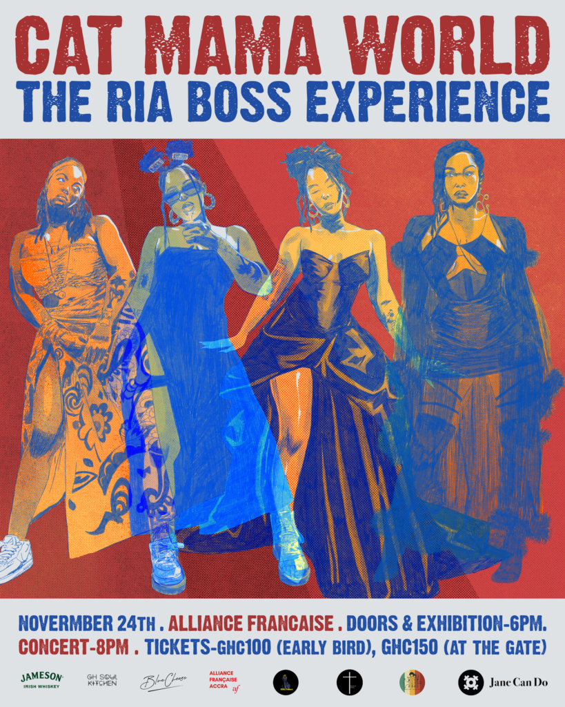 Ria Boss invites fans to Cat Mama World on November 24
