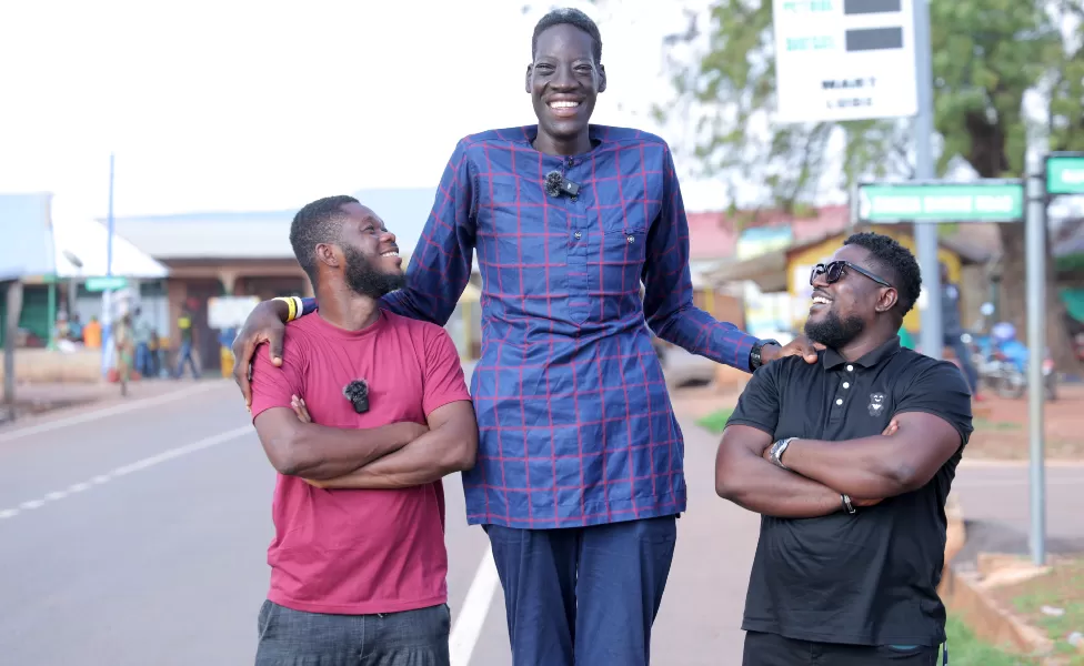 The Ghanaian giant reported to be the world’s tallest man