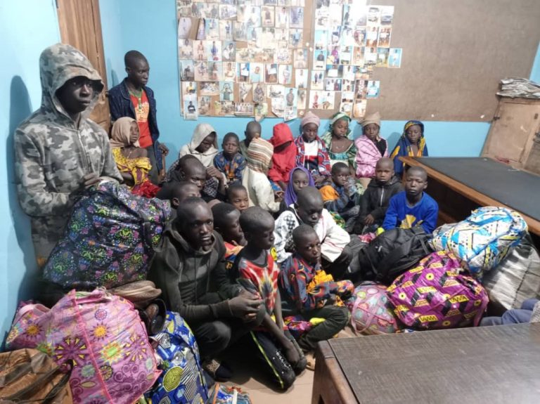 Kwara Police Arrest Suspected Human Trafficker, Rescue 41 Children (Photo) >