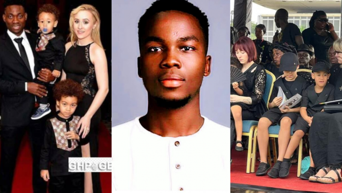 Christian Atsu should have married locally because none of his kids look like him - Bongo Ideas