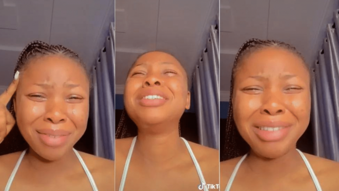 Lady in tears as her boyfriend dumps her for not flushing her toilet