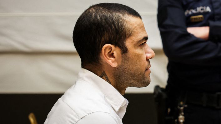 Dani Alves was arrested in January 2023
