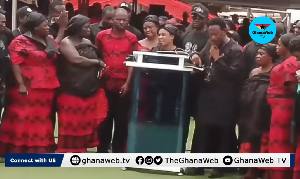 ‘I have lost my everything, till we meet again’ – Watch John Kumah’s wife’s full tribute –
