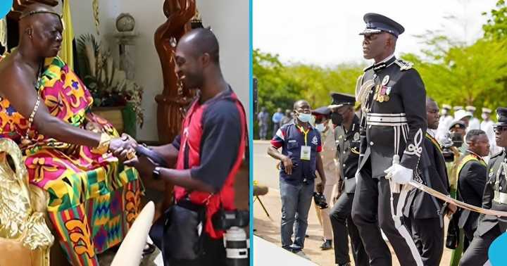 Dampare’s Official Photographer Expresses Delight After Meeting Otumfuo for the First Time