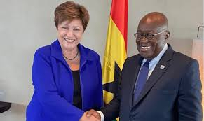 For Ghana’s future, you’ve created a strong foundation, said IMF MD to Akufo-Addo