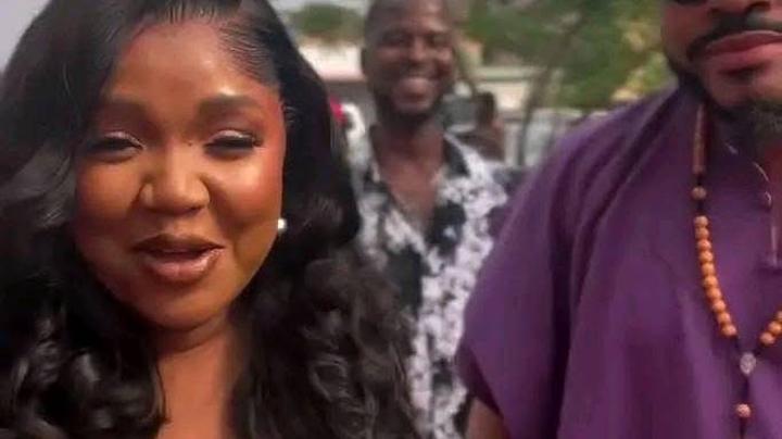 Popular Nollywood Actress Ekene Umenwa Celebrate Her Baby’s Thanksgiving Ceremony