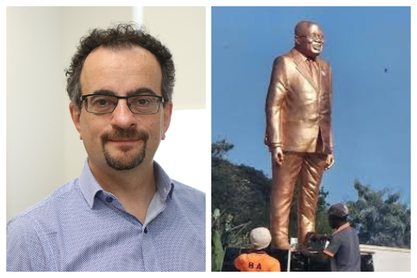 Nobody should ever put up a statue of themselves while still alive