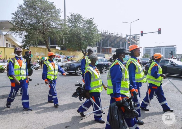 Zoomlion lauded for its exceptional clean up for the Inauguration ceremony