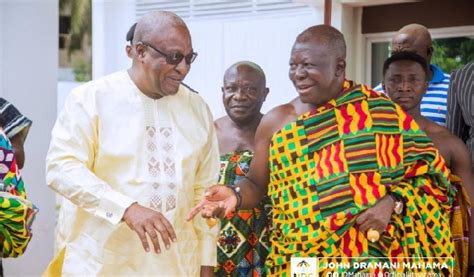 President Mahama announces Asantehene’s key role in Bawku conflict resolution