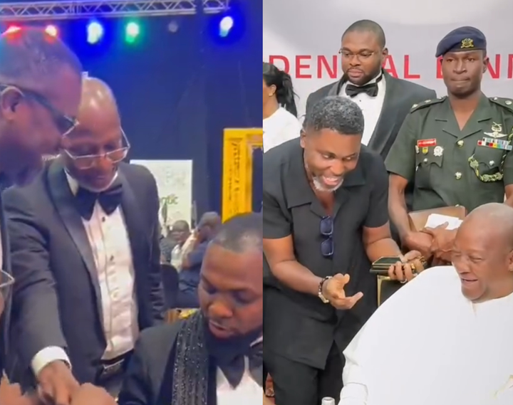 Celebrities, politicians, and business leaders unite to honour Mahama and Opoku Agyemang