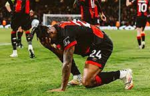 Antoine Semenyo frustrated over Bournemouth’s results