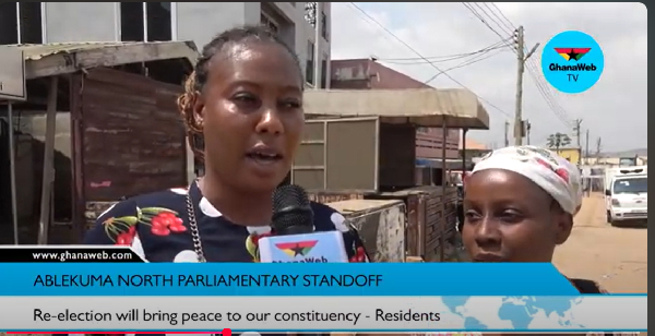 Residents of Ablekuma North call for re-election for parliamentary candidates to end standoff