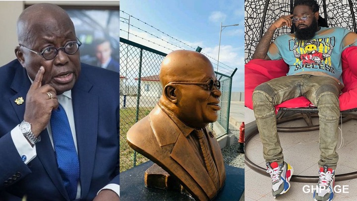 What is Nana Addo’s statue doing at the James Town Harbour? – Captain Planet asks