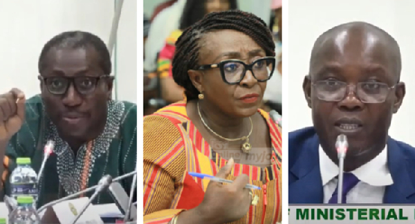 ‘It’s as if you’re part of ORAL’ – Ahiafor ‘jabs’ Afenyo-Markin for asking Dzifa Gomashie for ‘root of title’