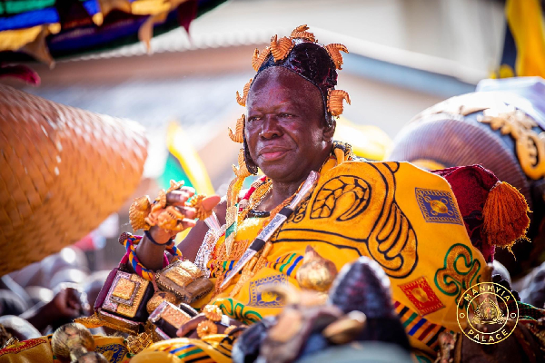 Asantehene commends Sammy Gyamfi over strategic leadership with Goldbod