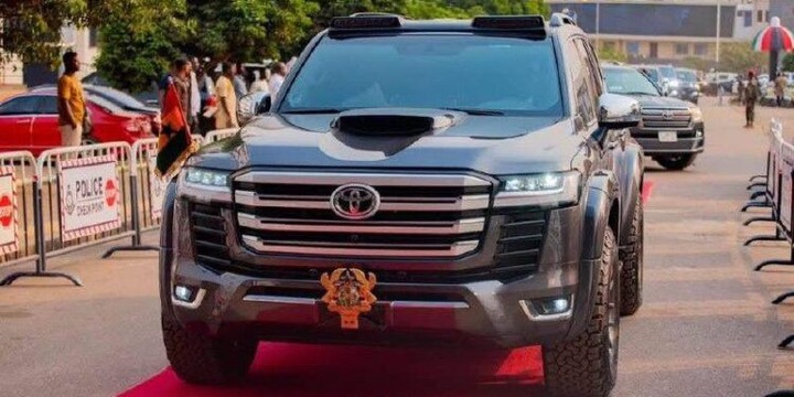 John Mahama’s Toyota Land Cruiser LC 300 wasn’t bought this year