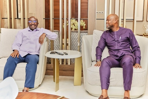 AfCFTA Secretary-General pays courtesy call on Dr. Bawumia