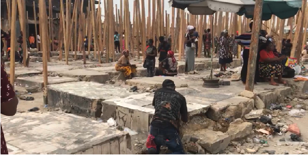 Halt reconstruction at Kantamanto Market for improved fire safety