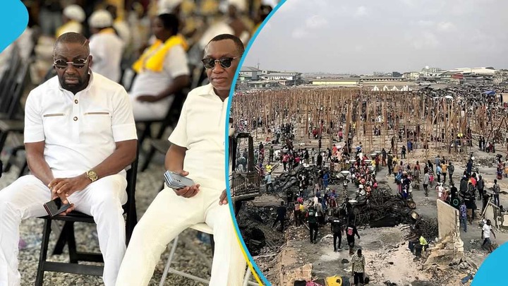 Despite and Dr. Ofori Sarpong donate to affected victims
