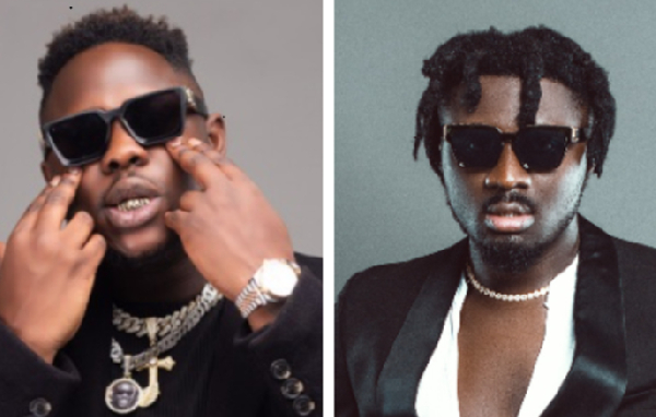 Medikal and Amerado clash online