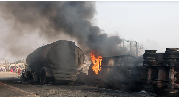 Fuel tanker truck blast kills at least 85 in Nigeria