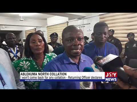 I’m done with Ablekuma North, EC should find a new person – Returning officer