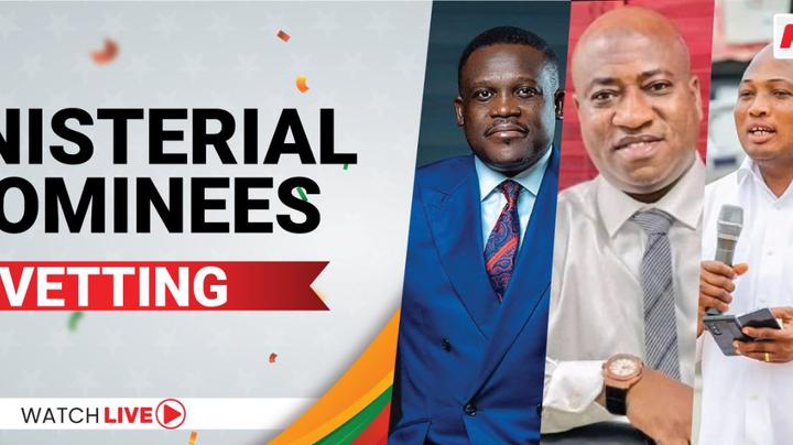 Okudzeto Ablakwa, Sam George, Murtala, Others Face Appointment Committee
