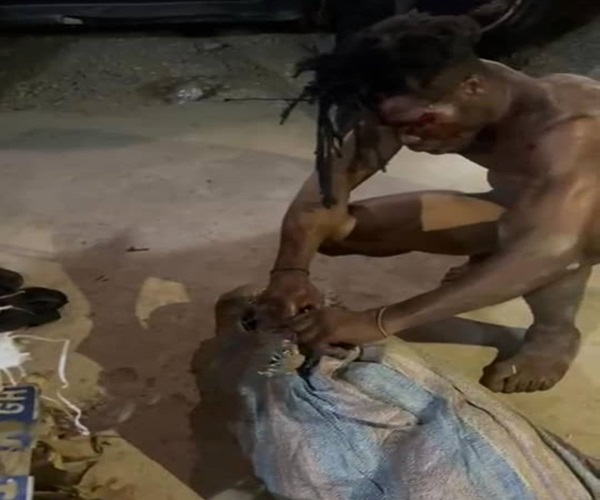 Suspected ritual killers arrested carrying dead body in a sack