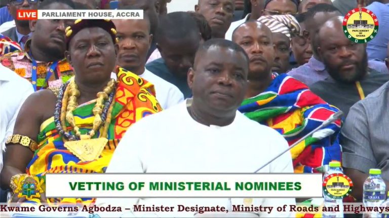 Updates: Appointments Committee resumes vetting of Ministerial Nominees
