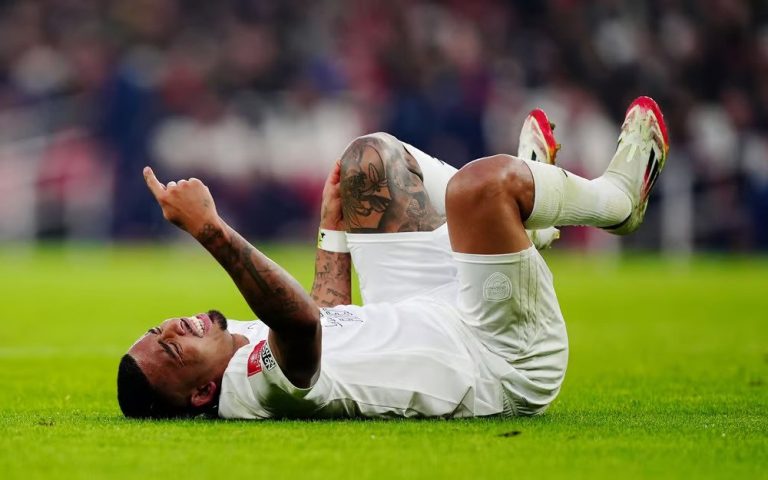Jesus out with ACL injury