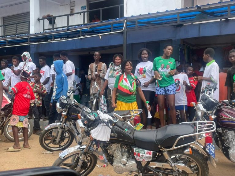NDC supporters in Keta, Anloga celebrate President Mahama’s Swearing-In