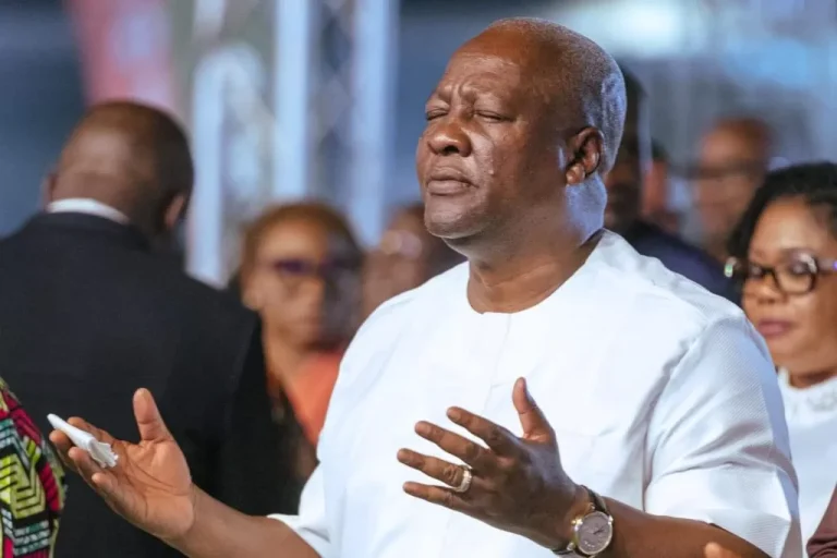 Mahama to Hold National Christian Thanksgiving Today