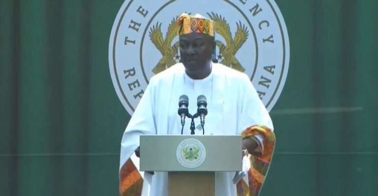 Full text: President John Mahama’s Inaugural Speech