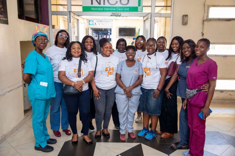 Fidelity Bank’s Orange Women’s Network supports families at Korle-Bu NICU