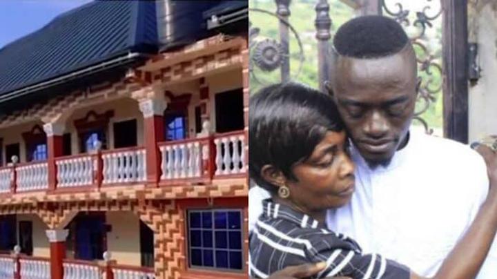 Kumawood Star Lil Win Honors Mother with a Stunning 12-Bedroom Mansion