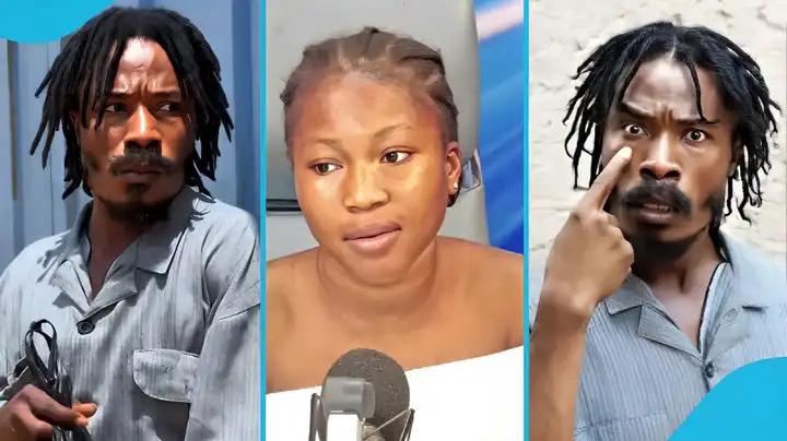 Lady Who Dragged Ghanaian Comic Actor to Oyerepa Speaks After DNA Test Results Drop