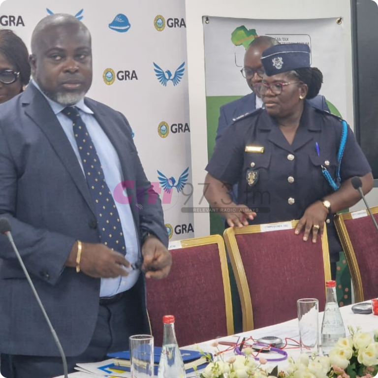 Acting GRA Boss makes first public appearance amid protests by NDC supporters