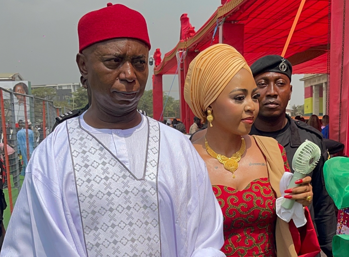 Regina Daniels and billionaire husband steal the show at John Mahama’s swearing-in [Video]