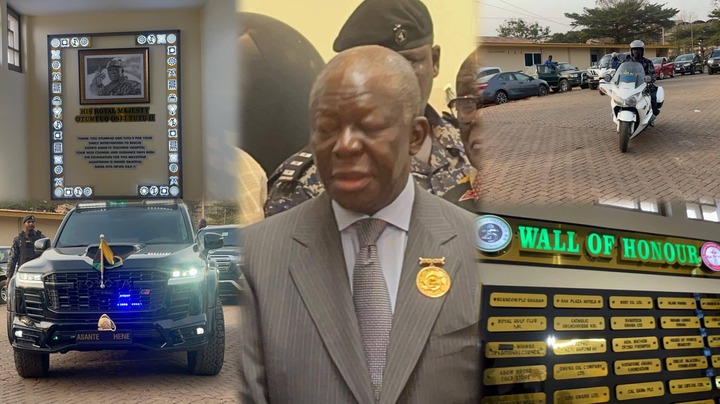 Otumfour Storms Okomfour Anokye For The First Time To Inspect After Turning It Into An Ultramodern Hospital
