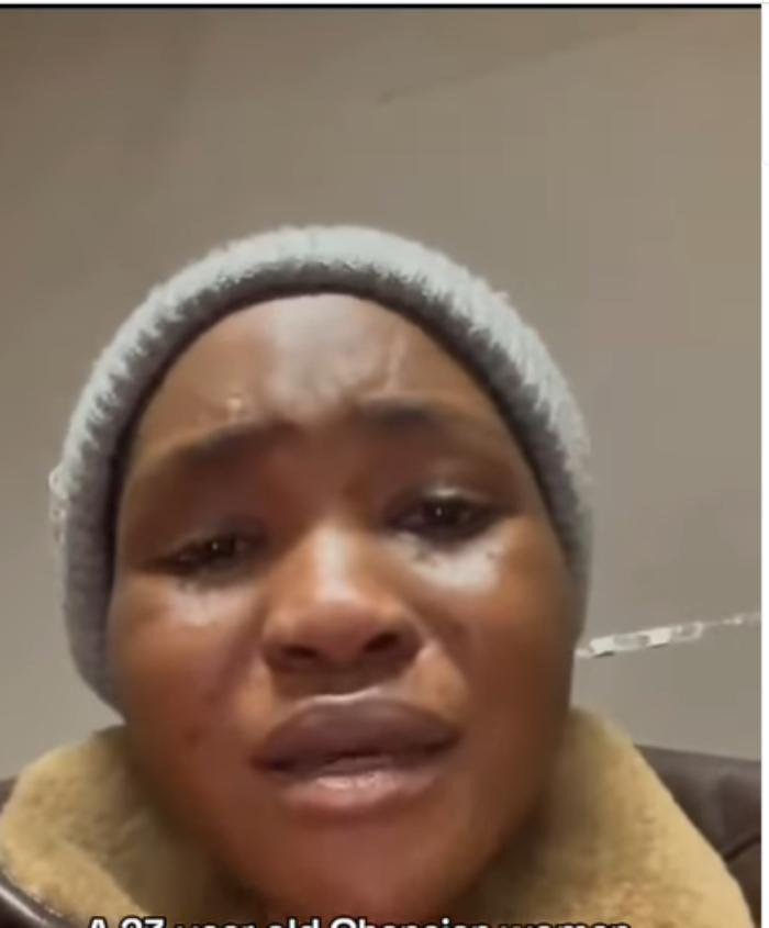 Florence Sarpomaa, Ghanaian Woman Stranded In Barcelona Sheds Tears as She Cries for Help to Come to Ghana