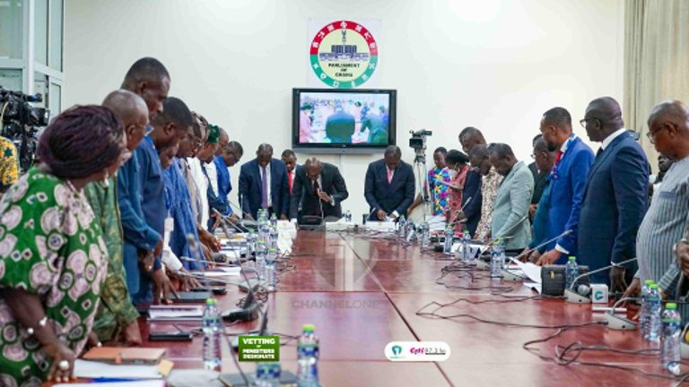 Appointments Committee to vet Regional Minister nominees today