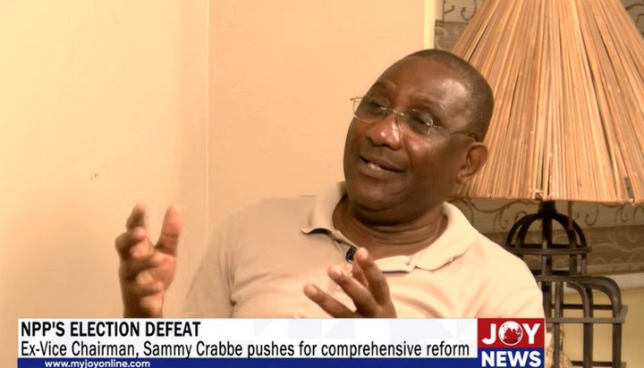 NPP is no longer strong – Sammy Crabbe