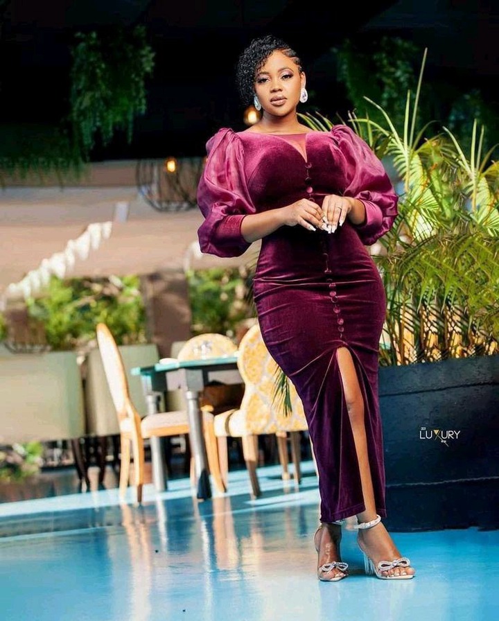 Suede Gown Styles You Can Rock To Look Beautiful.