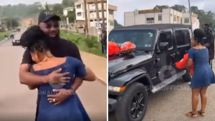 This Is What Happens When You Date Sensible Men – Netizens React To UMAT Girl Receiving A Car On Val