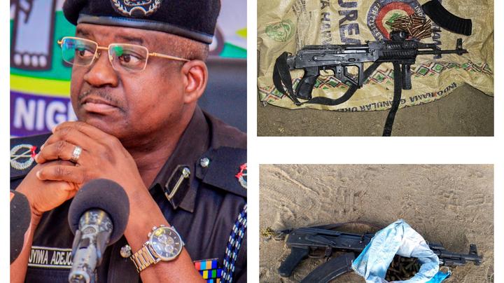 Reactions as Nigerian Police FPRO shares photo of ammunition recently recovered from some bandits.