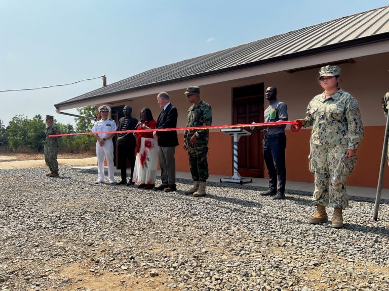 DVIDS – News – U.S. Navy Celebrates Second Ribbon-Cutting Ceremony in Nutekpor, Ghana