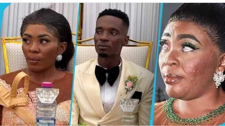 Ghanaian Comic Actor Mmebusem Declares His Wife The Most Beautiful Woman In Ghana
