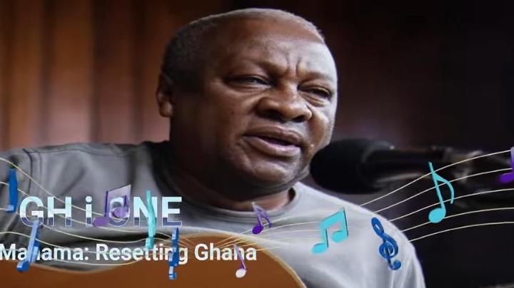 GHiONE Releases A New Song For Mahama, Ghanaians Show Interest