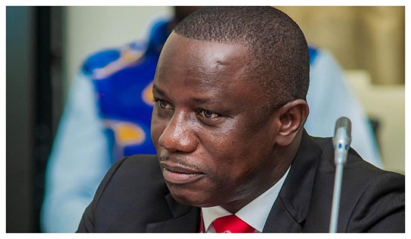 Watch moment Dominic Ntiwul’s microphone went off while talking about ‘looting’ of state lands